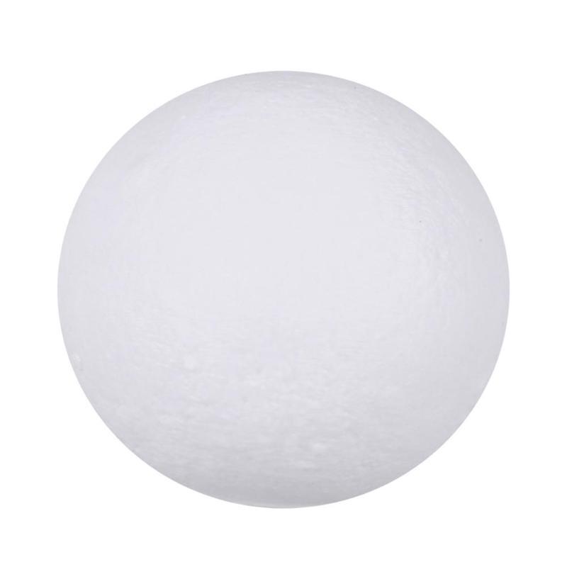 LED Night Light White Moon Shape Decor Lamp Creative Silicone Saving Nightlight For Home Desktop Bedroom Baby Layout Decor Light