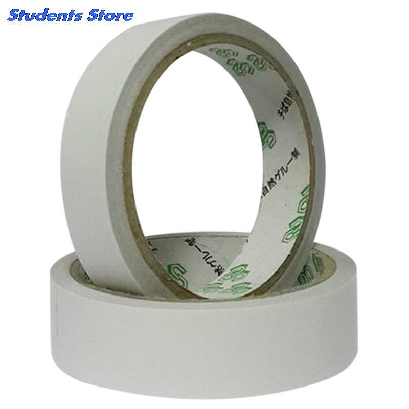 2 rolos branco dupla face fita adesivo gel fita adesiva dupla face material da escola de escritório alta qualidade adesivo