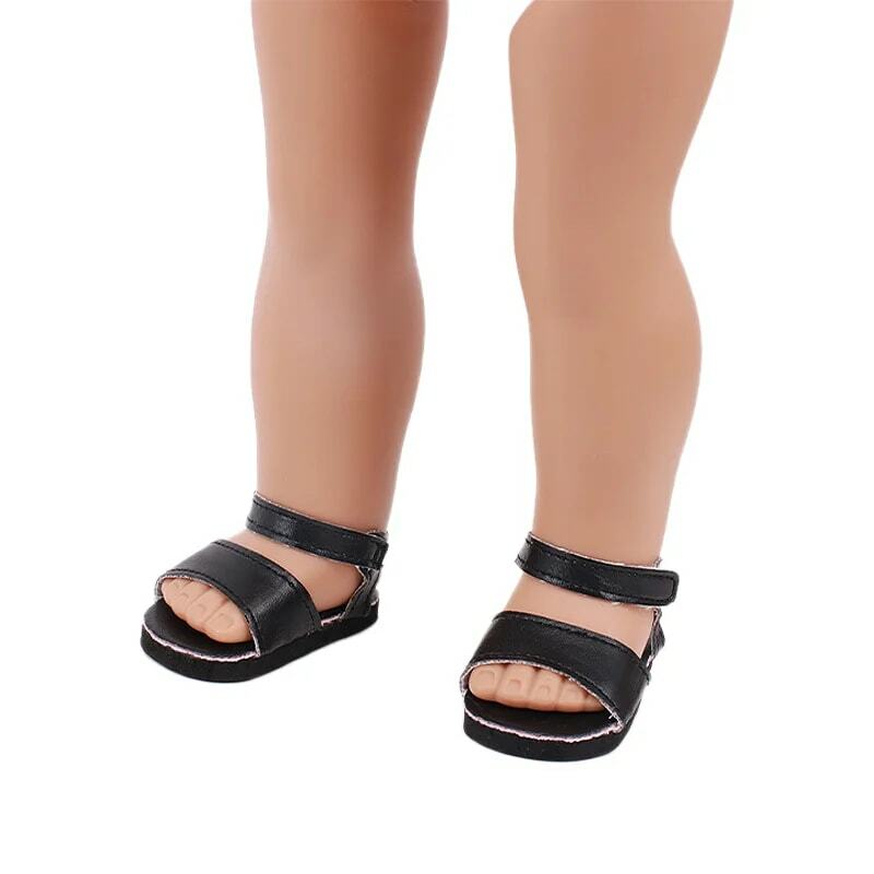 Pop Schoenen Sandalen Laarzen Voor 18 Inch Amerikaanse & 43 Cm Baby Pasgeboren Pop Accessoires Onze Generatie Meisje pop Kleding Sandaal Speelgoed