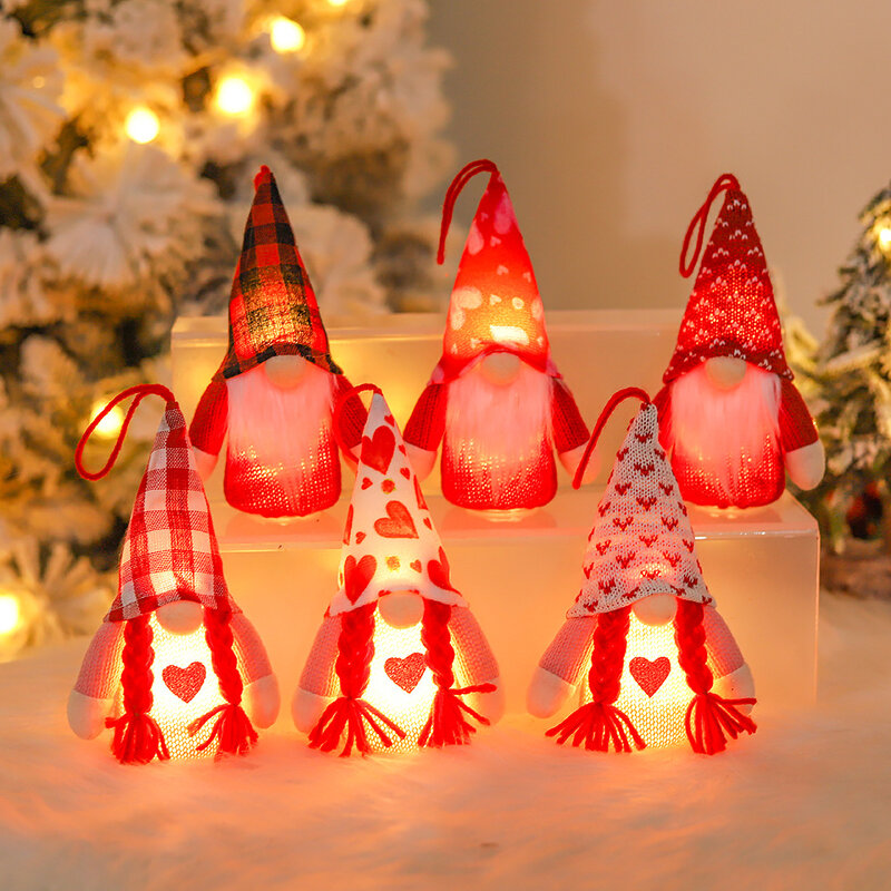Merry Christmas Gnome Christmas Faceless DollDecorations For Home Cristmas Ornament Xmas Navidad Natal New Year 2022