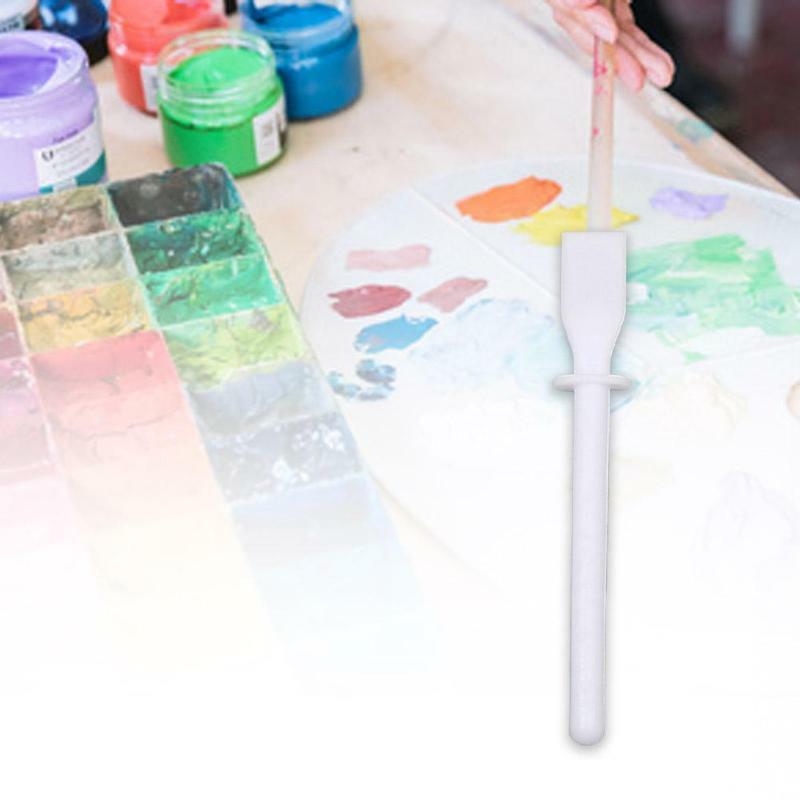 10 pces faca de paleta profissional de plástico para pintura a óleo artes pintura não irritante para artista faca saudável conjunto fino a i9s2