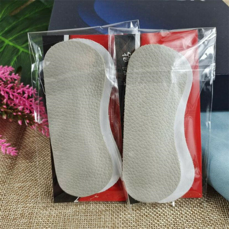 1Pair Women Shoes Inserts Lady High Heel Liner Cow Leather Insole Adhesive Soft Pads Cushion Shoes Accessories