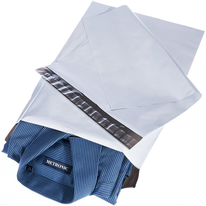 50 Stuks Plastic Mailer Verzending Enveloppen Opbergtas Met Zelfklevende Mailing Zak Postzakken Verzending Verpakking Enveloppen
