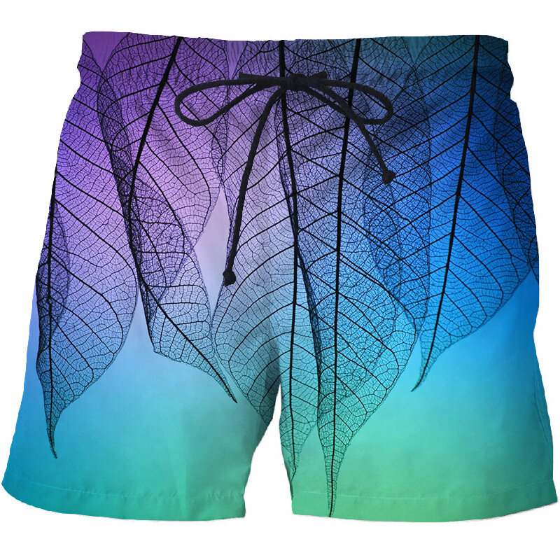 Pantalones de cinco puntos creativos personalizados de verano para hombre, pantalones cortos informales con estampado 3D de cielo estrellado junto al mar, venta directa de fábrica por 2020 nuevo
