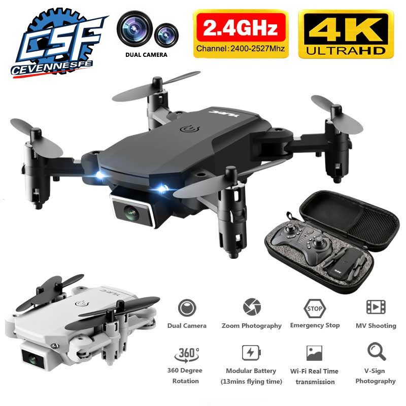 2020 New mini RC Drone WiFi Fpv 4K HD Cameraair Pressure Altitude Maintenance 15 Minutes Battery Life Foldable Quadcopter toys