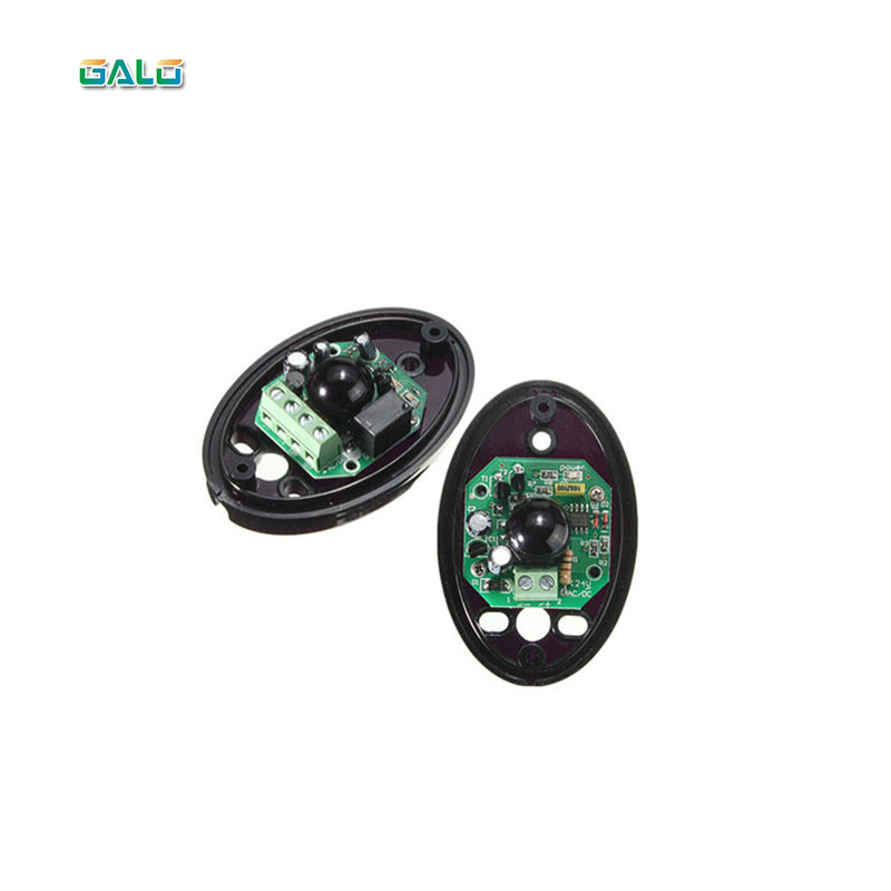 Galo-1 par de sensores de haz infrarrojo único, Detector de barrera infrarroja fotoeléctrico, ajustable, NO/NC