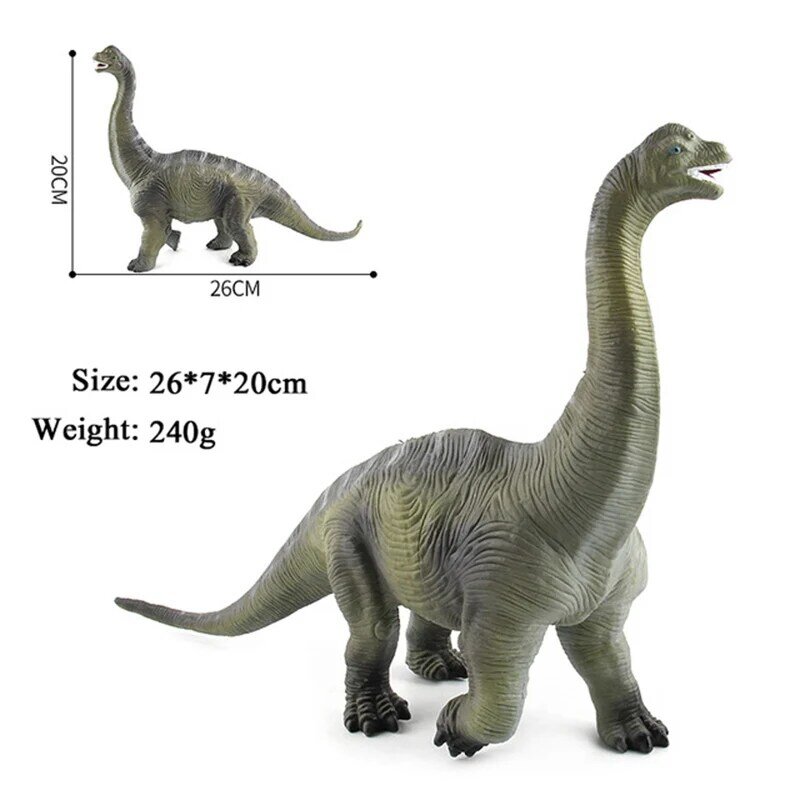 Tamaño grande Jurásico vida salvaje dinosaurio juguetes Tyrannosaurus Rex parque mundial dinosaurio modelo figuras de acción juguete para niños regalo