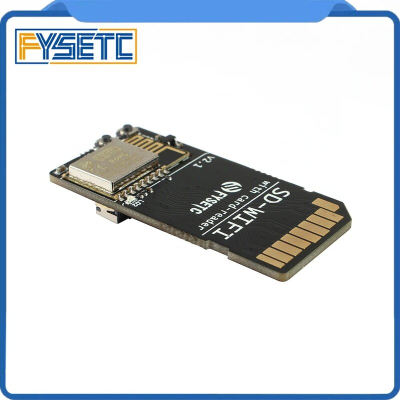 FYSETC SD-WIFI/SD-WIFI PRO con modulo lettore di schede esegui ESPwebDev modulo di trasmissione Wireless da USB a chip seriale integrato