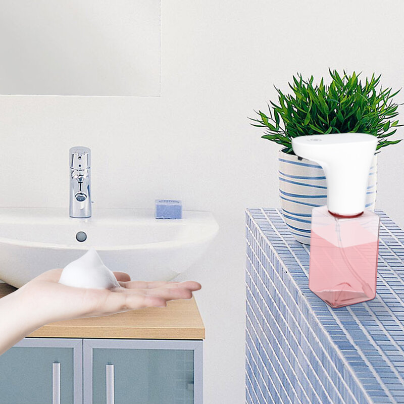 250 ml/450 ml recarregável sensor automático dispensador de sabão bomba à prova dwaterproof água líquido dispensador shampoo dispensador banheiro