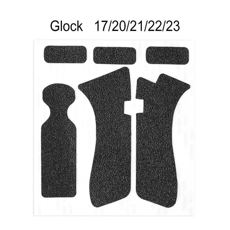 MAGORUI-Cinta de agarre de goma antideslizante para Glock 17/19/20/21/23/25/26/27/32/33/38, accesorios tácticos para pistola