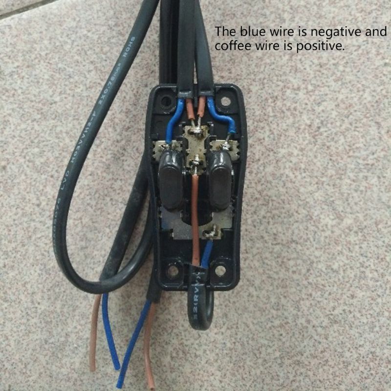 Interruptor de Control doble para lámpara, pulsador de luz de pie, de mesa, bidireccional, A0NC, CE