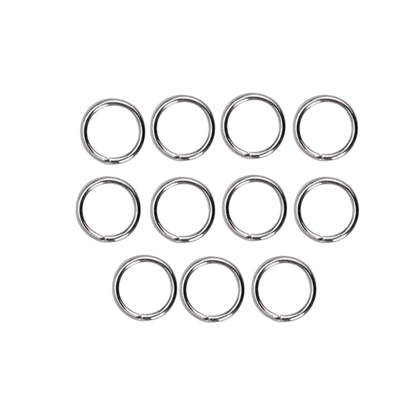 100pcs/lot 3 4 5 6 7 8 9mm Jump Rings 925 Split Rings Connectors For Diy Jewelry Finding Making Accessories Wholesale Supplies