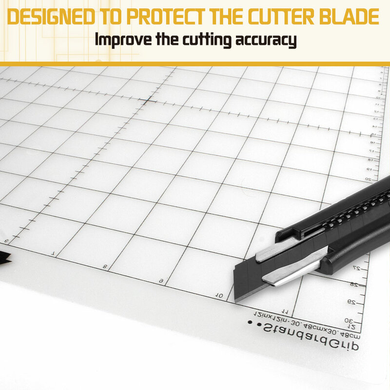 Replacement compatible cutting mat comes with measuring grid attributes 12*12 inches suitable for silhouettes etc