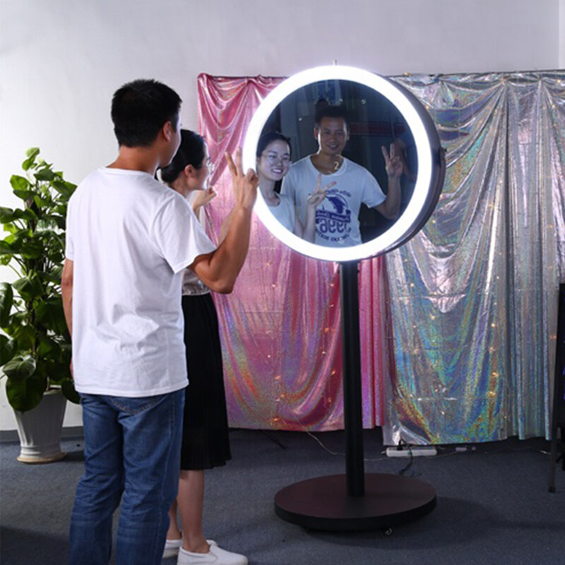 Круглый 2,5-дюймовый ЖК-экран, цифровая вывеска, фотобудка, идея для нового продукта, рекламная фотобудка, фотобудка «сделай сам»