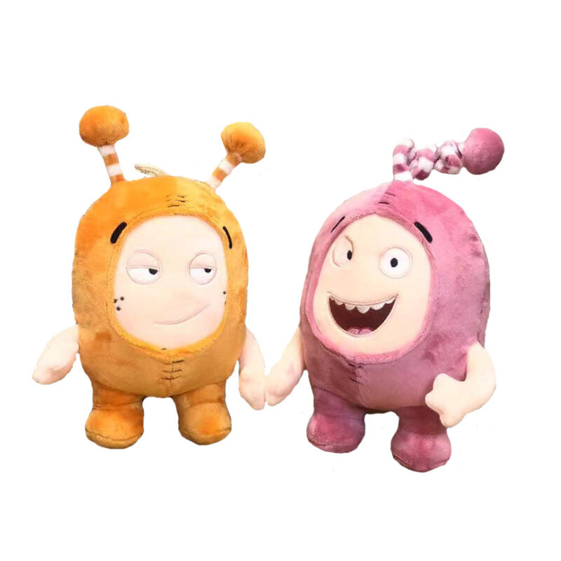 35cm nouveau dessin animé Oddbods Buuble Pogo Zee Jeff fusible jouets en peluche mignon poupées en peluche pour enfant cadeau d'anniversaire