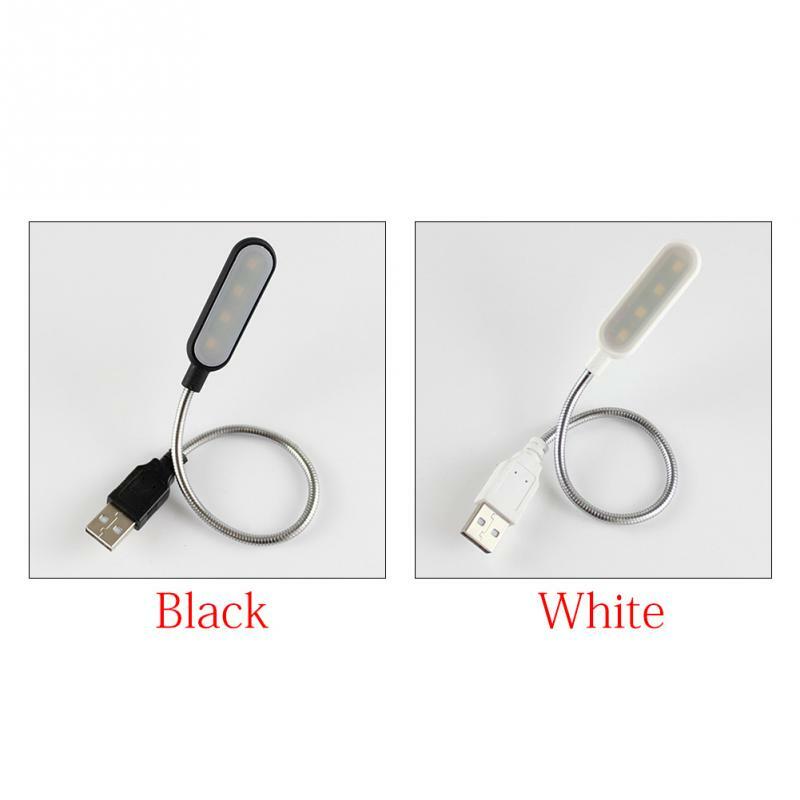 Travel Portable USB Reading Lamp Mini Led Book Light Night Lights Powered By Laptop Notebook Computer Christmas Gift Led Light