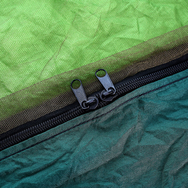 Портативный туристический гамак, на 1-2 человек, качели с москитной сеткой, подвесная кровать, Сверхлегкий туристический спальный гамак