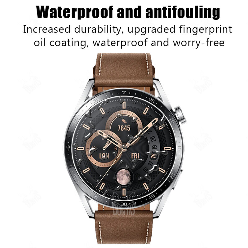 Tempered Glass Protective Film For Huawei Watch GT3 GT 3 2 Pro 42mm 46mm Elegant Active Smart watch Clear Screen Protector Cover