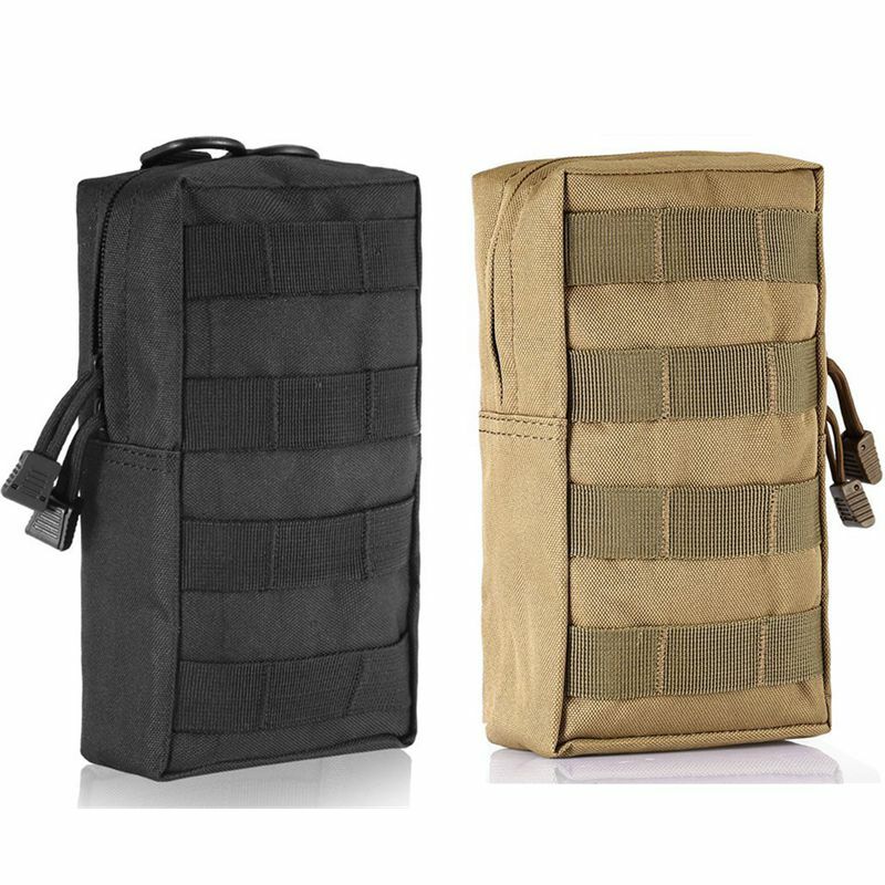 حقيبة تكتيكية خارجية ناعمة ، حقيبة أدوات EDC ، حزام صيد ، حزمة ملحقات ألعاب المناورات العسكرية Airsoft ، حقيبة ظهر