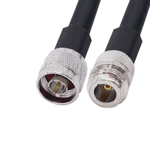 Câble Coaxial RF à faible perte, connecteur de type N femelle à N mâle, câble LMR400