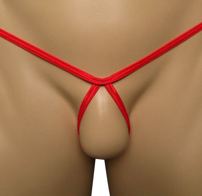 Jockstrap sexy pour hommes, sous-vêtements, string, string, string, string, tranche G, Open Cortch, respirant, presque nu, chaud