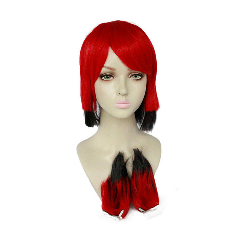 Hazbin-pelucas de Cosplay para Hotel, accesorios para el cabello, para Halloween, Carnaval y Navidad, novedad