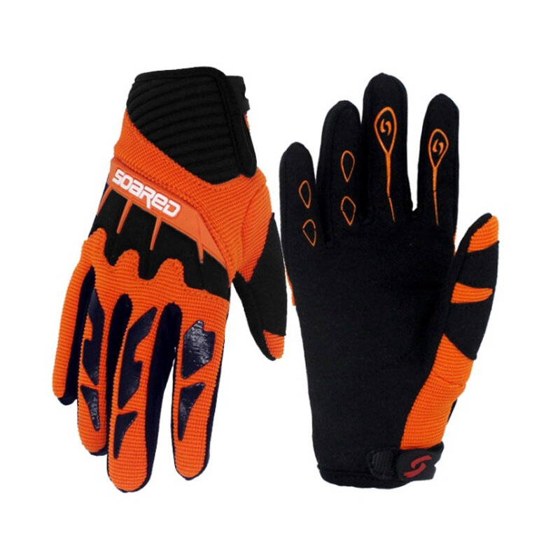 New cycling, skating gloves, full finger adjustable quick release outdoor sports wear accessories, 3-12 years old