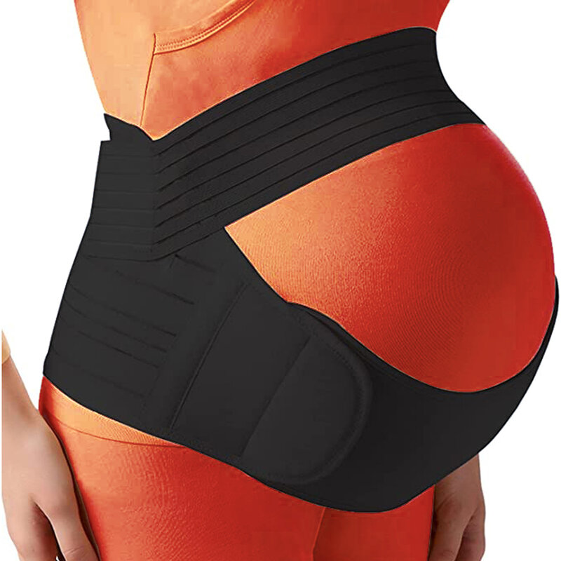 Protector de maternidad para el cuidado del Abdomen, Ropa de soporte para el vientre, cinturón de cintura para mujeres embarazadas, banda para la espalda, Ropa de embarazo