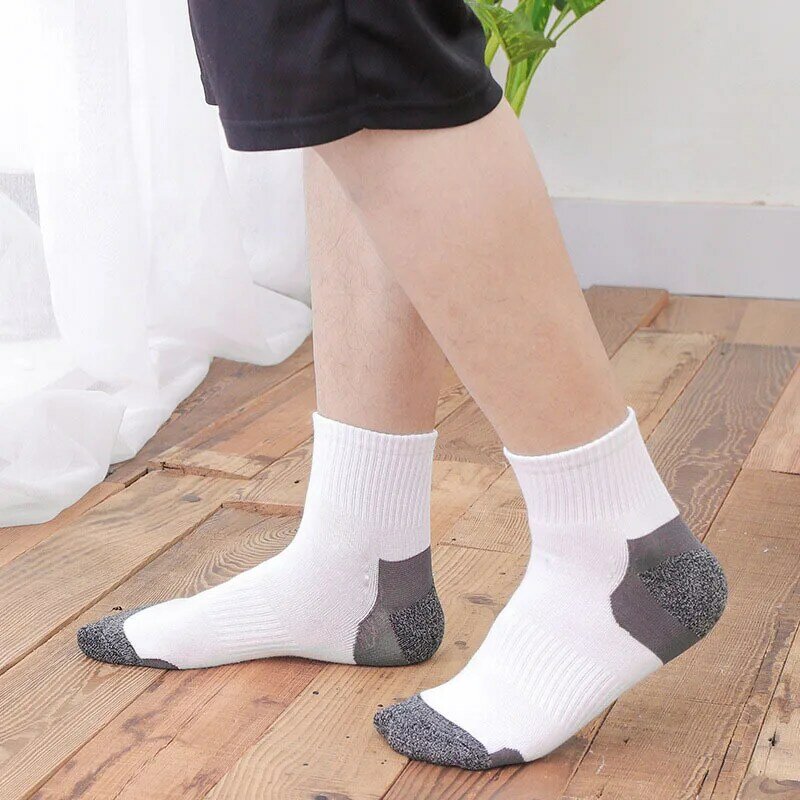 5 pairs/lot Men Socks Cotton Business Striped Good Quality Party Dress Long Socks Harajuku Brand Sokken Hot Selling New