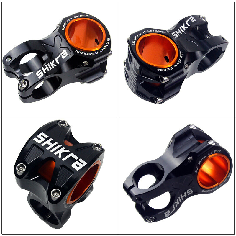 SHIKRA-vástago ultraligero para manillar de bicicleta de montaña, 35mm, 31,8mm, 50mm, AM, XC, DH