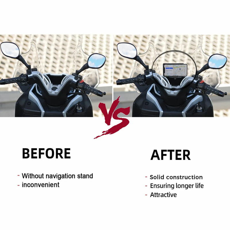 Motorfiets Accessoires Voor Kawasaki J300 2013-2021 Smart Telefoon Navigatie Gps Plaat Beugel Passen Houder Kit