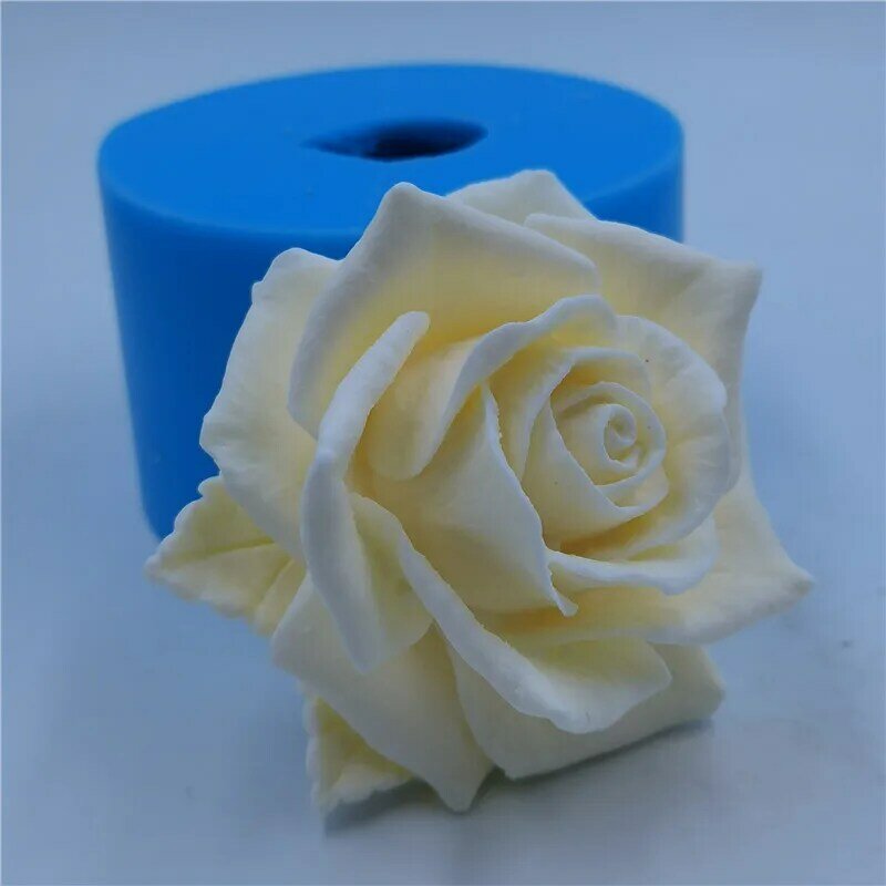 GreatMold 3D Pretty Flower Rose stampo in Silicone Bouquet di Rose stampi per sapone stampo in resina epossidica stampo per candele profumato al cioccolato argilla