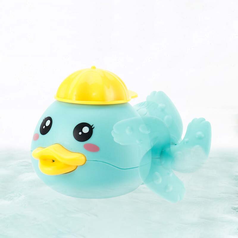 Cartoon Duck for Children Cartoon Baby Bath Toys Cute Animal Classic Baby Beach Water Clockwork Toy Infant Water Swimming Game