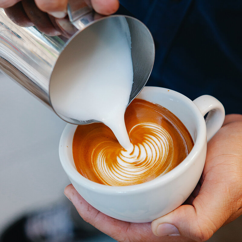 150 350 600ml dzbanek do spieniania mleka ze stali nierdzewnej kawa Barista spieniacz dzbanek Espresso spieniacz na parze Latte Cup dzbanek do mleka