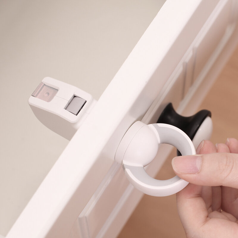 EUDEMON-cerradura magnética de seguridad para bebé, pestillo magnético de alta calidad para puerta de armario, evita que los niños abran armarios