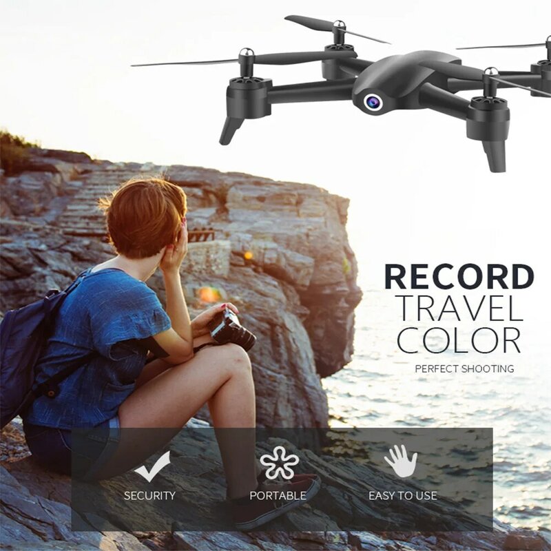 S165 drone avec caméra hd rc hélicoptère drone 4k jouets quadrirotor drohne quadrocopter helikopter droni télécommande