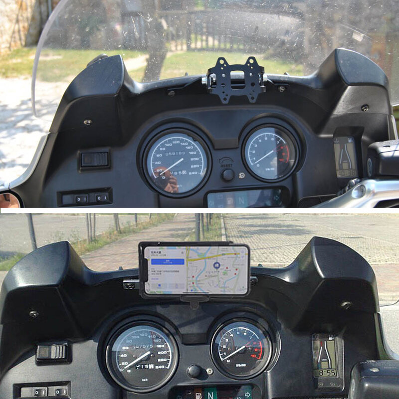 Suporte do telefone da motocicleta para BMW, suporte do GPS, suporte do telefone, USB, R 850, 1150 RT, R1150RT, R850RT, novo