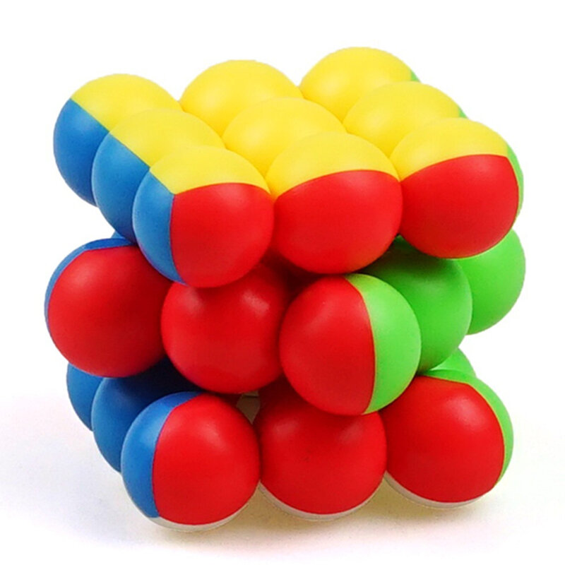 YJ-Cubes Magiques Professionnels de 3x3x3 et 6cm, Puzzle Torsadé, Jouets pour Enfant, Cadeau