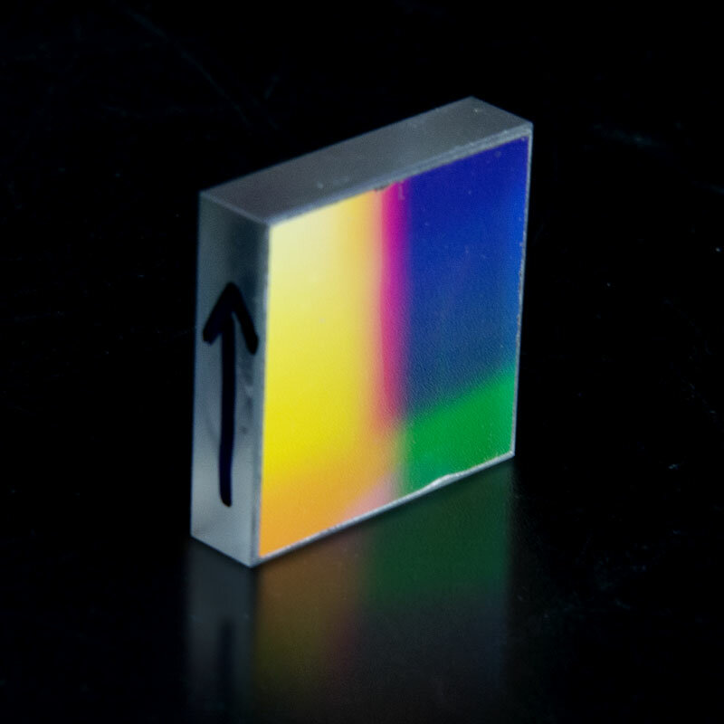 25x25 มม.ปกครอง Diffraction Grating 600 สาย Reflection ตะแกรง K9 Optical Glass ชิ้นส่วน Precision Blaze ความยาวคลื่น 780nm