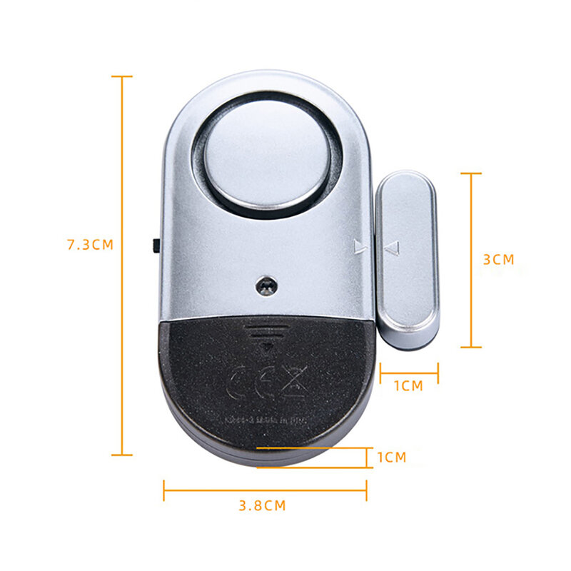 Detektor Sensor magnetik jendela pintu nirkabel, sirene Alarm untuk rumah pintar, Alarm keamanan, peringatan, Sensor magnetik, rumah