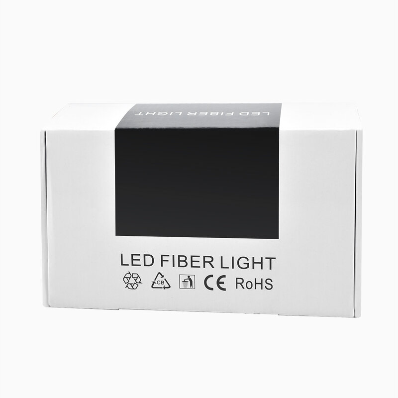 Motor/iluminador de luz de fibra óptica centelleante RGBW de 16W con Control por aplicación Bluetooth