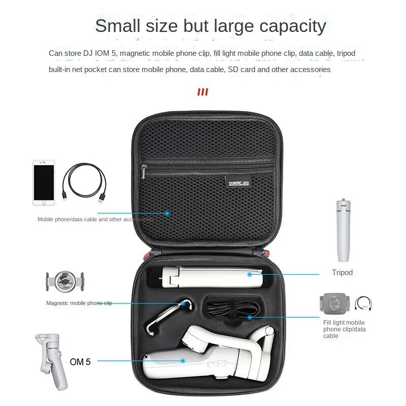 Для DJI OM 5 мобильный телефон Gimbal полный комплект PU портативная сумка через плечо сумка-мессенджер сумка для хранения