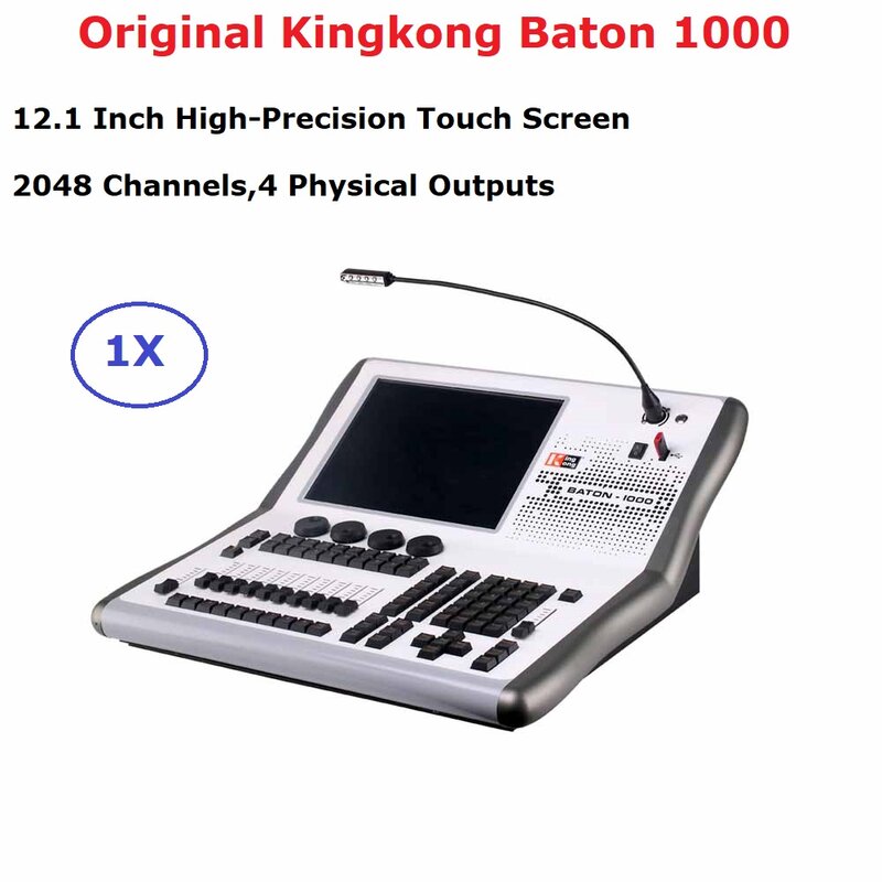 2020 KINGKONG Baton-1000 Professional DMX Controller 2048 ช่อง DMX สำหรับ LED PAR Moving Head Light DMX ดีเจอุปกรณ์
