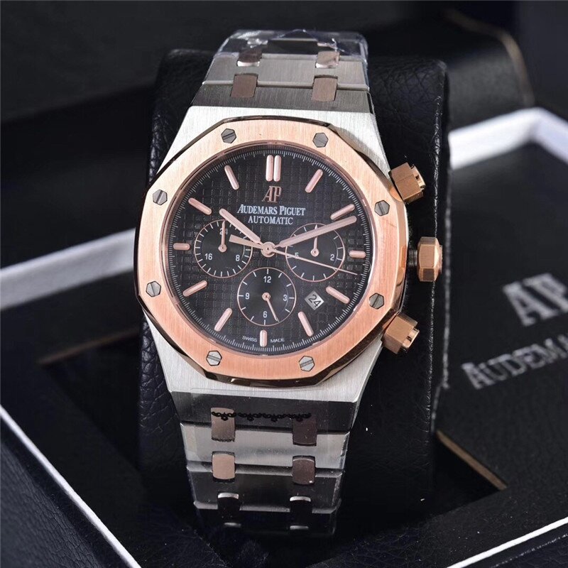 Audemars- Piguet- new watch men's skeleton automatic mechanical AAA watch gold skeleton retro men's women watch men's watch 3355