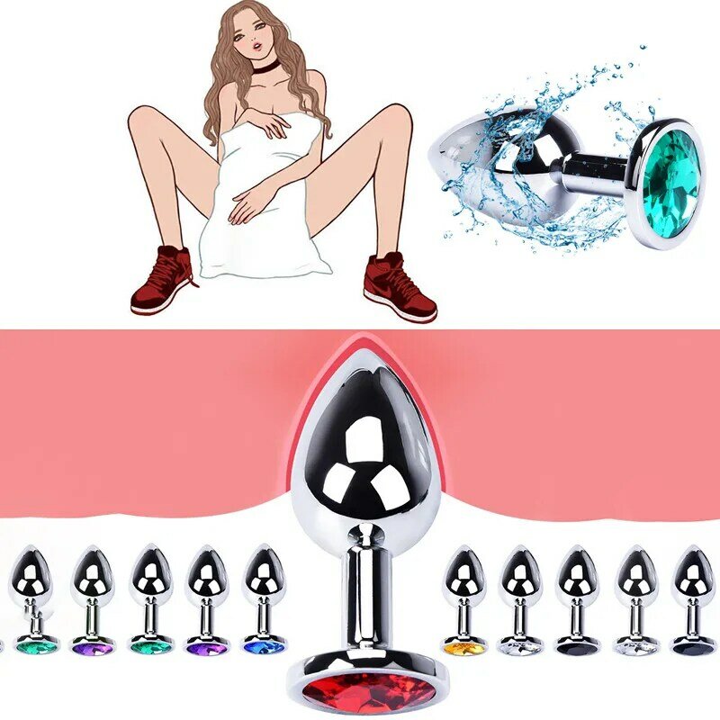 Plug Anal Fox Tail para Casais, Brinquedos Sexuais Cosplay, Plug Anal de Metal, Dildo Flertando, Produtos para Adultos 18 +