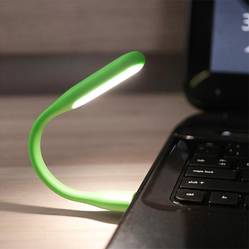 2pcs luce USB Led lampada Usb lampada da lettura portatile per lampada da lettura per Computer proteggi la vista Power Bank lampade per libri luce notturna