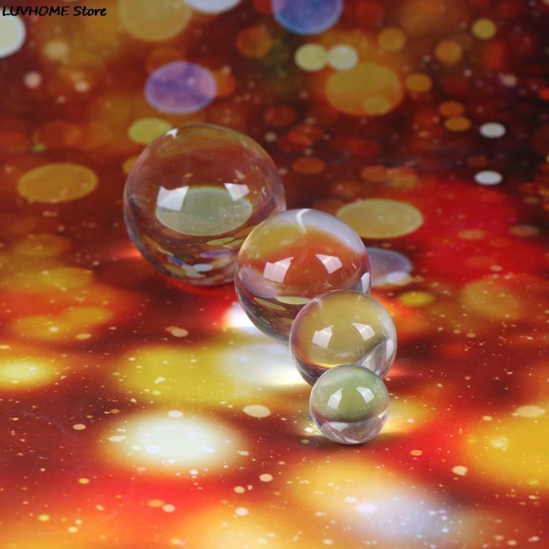 Perles rondes en cristal pour la photographie, verre naturel magique, document transparent, décoration de mariage à domicile, outil cadeau de fête, 2 cm, 3 cm, 4 cm, 5cm