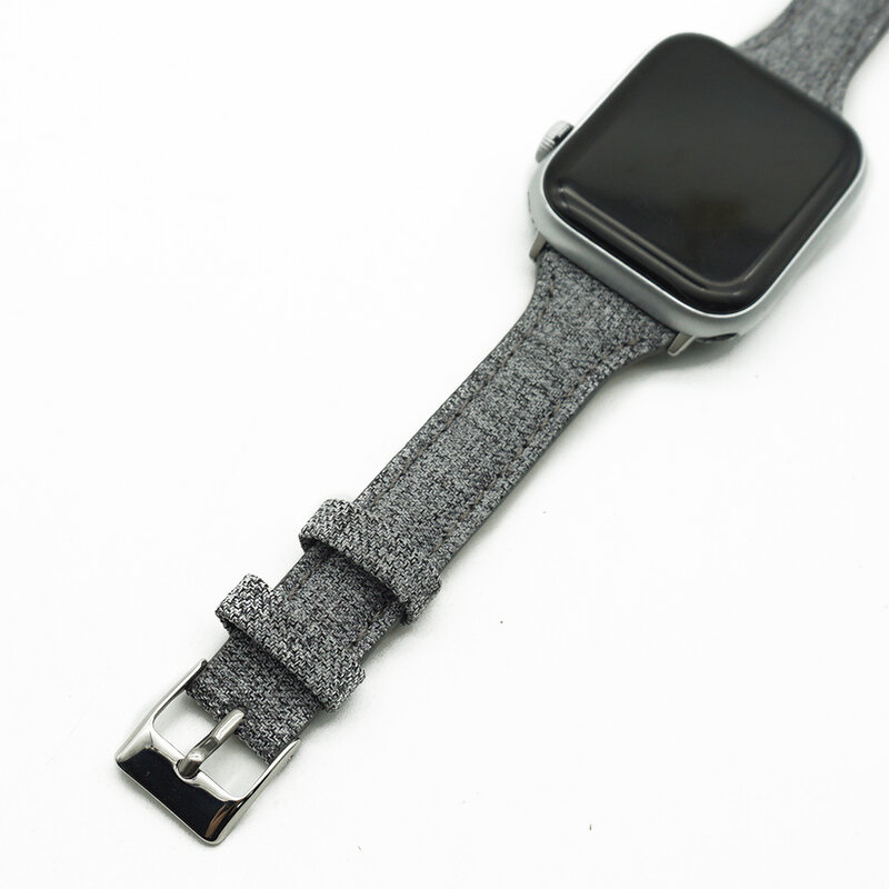 Bandas de cuero para Apple Watch 38mm 40mm 42mm 44mm correa de cuero de grano superior delgada y delgada para iWatch Series 5/4/3/2/1