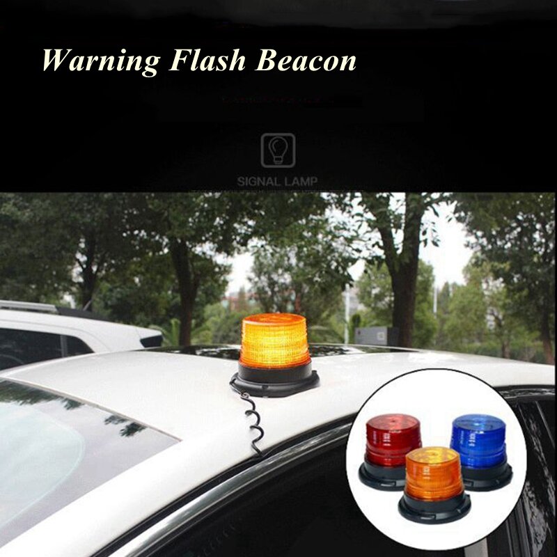 Avertissement Flash balise Indication d'urgence lampe à LED voiture rotation trafic sécurité lumière aimant plafond boîte Flash stroboscope