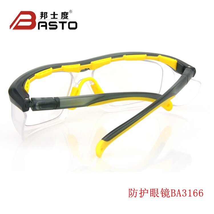 Labor Protection Goggles with Myopic Glasses Option Lens Labor Protection Impact Resistant Glasses Anti-Fog Safety Glasses